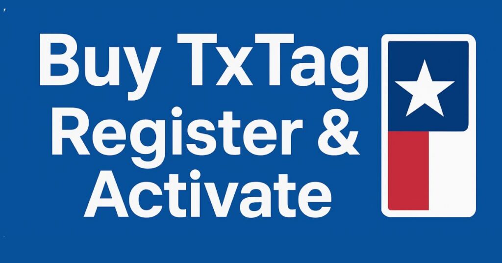 Buy TxTag – Register & Activate